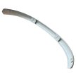 Bumper, front, silver-white L82 paint, T2 08/66-07/67
