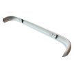 Bumper, rear, silver-white L82 paint, (EUR) T2 08/65-07/67