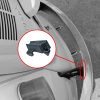 Remote control stand for bumper bracket, Beetle 08/75- pair