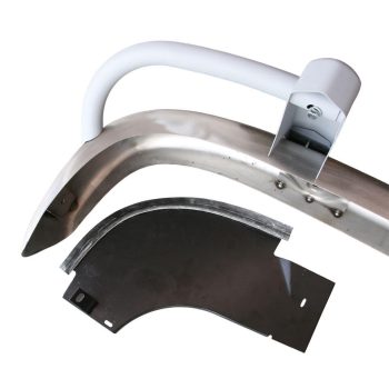   Rubber around the mudguard for the bumper, rear, T2 08/58-07/72, in pair