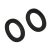 Hátsó lökhárító és korlát közti gumi gyürü, Karmann Ghiához -07/71, pár