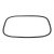 Rear window rubber Deluxe Karmann Ghia -07/66, German quality!!