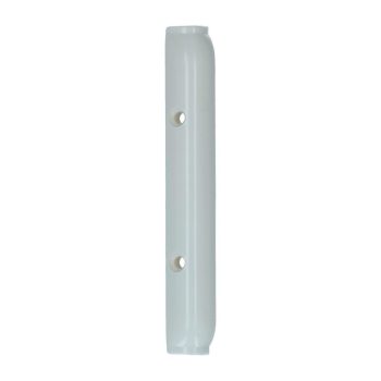 Hinge cover for opening side window, white, 1 pc.