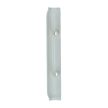Hinge cover for opening side window, white, 1 pc.