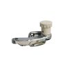   Hinge for opening rear window, with ivory button, right, Beetle -07/64