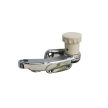 Hinge for opening rear window, with ivory button, right, Beetle -07/64