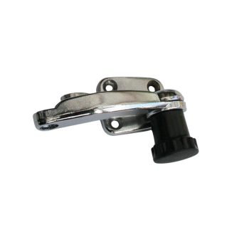   Opening rear window hinge, with black button, left, Beetle -07/64