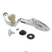 Hinge for opening side window, with ivory button, right, Beetle 08/64-