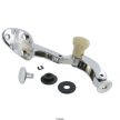Hinge for opening side window, with ivory button, right, Beetle 08/64-