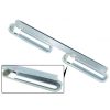 Side window trim, front, left, Beetle convertible 8/64-