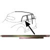 Side panel, rear, right, Beetle convertible 8/64-