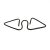 Spring clip for window regulator mechanism, Beetle 10/52-07/64, convertible 08/64-07/69 front + 08/64- rear, KG 08/61-
