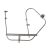 Window regulator mechanism, left, Beetle 08/64-03/68 (perfect choice for the Telia window too!!!)
