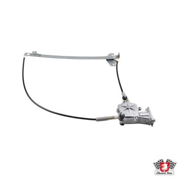   Elektromos ablakemelö mechanika,(motor nélkül!!) jobb, T25, 1.6-2.1 (incl. D),08/85-07/92, T25 Syncro, 1.6-2.1 (D is), 10/84-07/92 