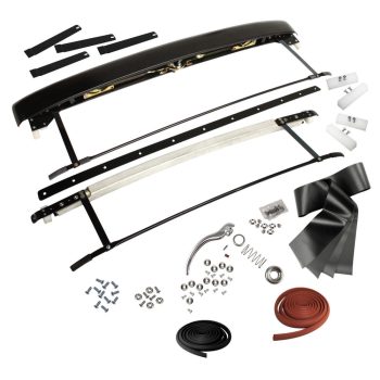 Complete folding roof, Beetle 56-63 (without guide rails)