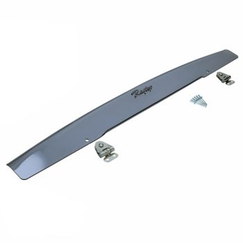   Wind deflector for Britax style folding roof, smoke color, with hinge