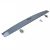 Wind deflector for Britax style folding roof, smoke color, with hinge