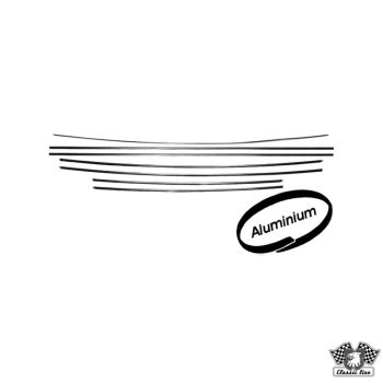   Króm díszléc csomag 7 db-os, Bogár 08/66-07/67, Brazil, economy