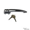   Door handle with key, Beetle 08/60-07/65 premium quality, driver's side