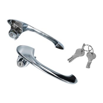   Ajtó kilincs szett kulccsal, Karmann Ghia 08/63-07/67 prémium minöség