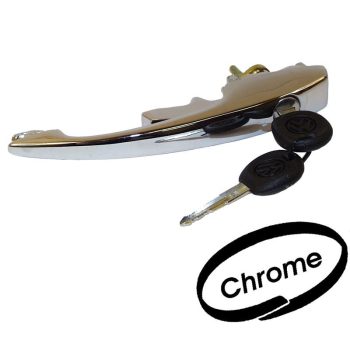   Ajtó kilincs kulccsal, Bogár 08/67-, Karmann Ghia 08/67-, Type 3 08/67-