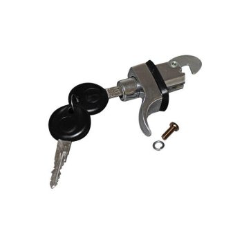 Bonnet lock, with key, Beetle 08/71- 1 screw