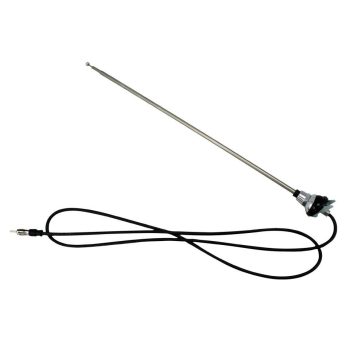   Antenna kör alakú talppal, vezeték hossz 122cm, Karmann Ghia, Typ 3, P. 356, 