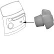 Emblem clip, T2 08/72-07/79, pcs, (3pcs required)