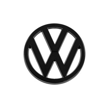    Emblem, VW, black T25 05/79-07/87 95mm (Original) VW Golf/Jetta 1.1-1.8 (incl. D) 04/74-02/84 (does not include the fixing clip!!) Use 2x 0410-9!!!
