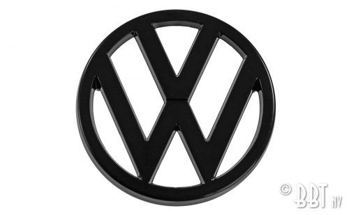 Embléma, VW, fekete T25 05/79-07/87  95mm (Original) VW Golf/Jetta 	1.1-1.8 (incl. D) 	04/74-02/84 (nem tartalmazza a rögzítö klipszet!!) Használd hozzá a 2x 0410-9-et!!! 