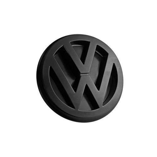 Embléma, VW, fekete hátsó T25 08/87-07/92 100mm (Original VW) Ez van a T4 Transporter hátsó ajtón is 2003-ig.