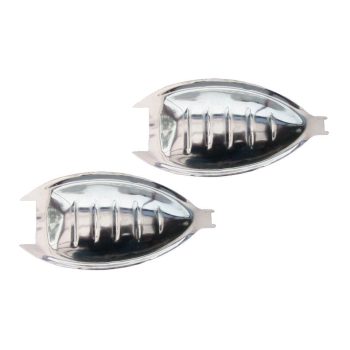   Protective decoration under the door handle, Beetle, 08/60-07/67, chrome, pair