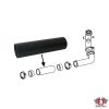   Fuel tank filler pipe, rubber, Beetle, Ghia 08/68-, Type3 10/70- 185mm x 46mm