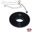 Intake manifold tank gasket, T25/T3 1.6-2.1 (D is) 05/79-07/92 (3pcs required for 1 car if used with 0492-955,)