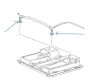 Intake manifold tank gasket, T25/T3 1.6-2.1 (D is) 05/79-07/92 (3pcs required for 1 car if used with 0492-955,)