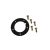 Tank level sensor gasket set, Beetle, KG, Bus, Type 3, Porche 911 tank and oil tank sensor gasket