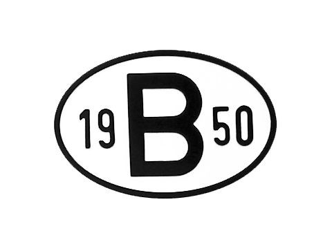 Tábla B 1951