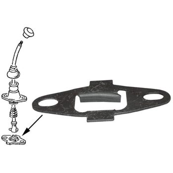   Váltókar alatti hátramenet határoló lemez, Bogár, Karmann, T2 50-07/79