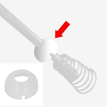   Váltókar alatti persely, Bogár/KG -07/72, Typ3 08/68-, Typ4, Typ181