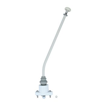   Klasszikus gyors váltókar, elefántcsontszín/fehér, T2 09/59-07/67, Vintage Speed