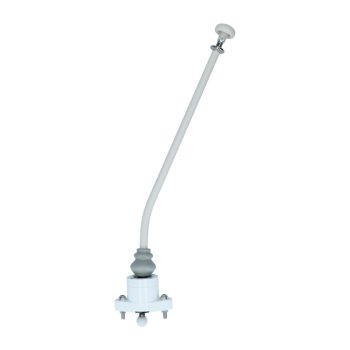   Klasszikus gyors váltókar, elefántcsontszín/fehér, T2 08/67-07/79 Jobbkormányos! Vintage Speed