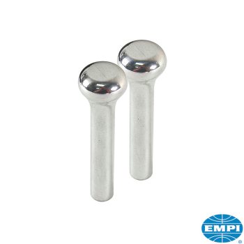 Ajtógomb, alumínium, Billet stílus, párban, EMPI