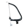 Left side butterfly window, Beetle 08/67-