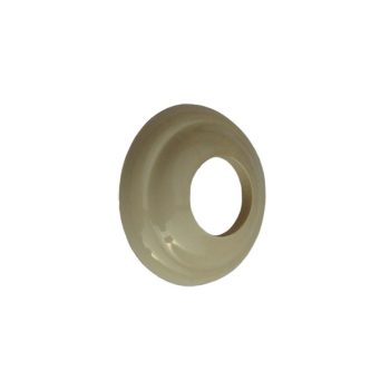   Window roller base (rosette) for the door and window roller or opener, white, Beetle -07/55, Bus -02/60
