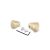 Radio button set, ivory