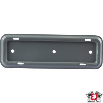   Rádió helyét takaró lemez, szürke alapozott, Bogár 08/57-07/64