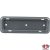 Radio cover plate, grey primed, Beetle 08/57-07/64