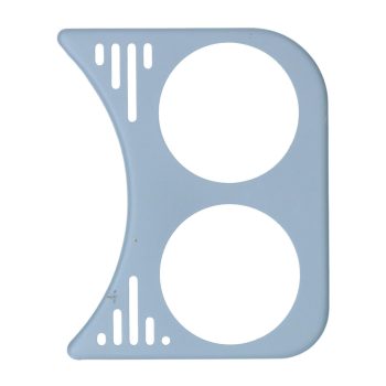 Müszertartó rács, jobb, 2 X 52mm, Bogár 08/57-