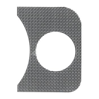   Müszertartó rács szigetelés, jobb, 52mm, Bogár 08/57-, BBT