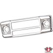 Chrome frame for Blaupunkt Frankfurt radio